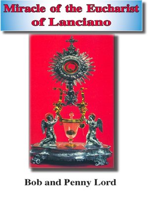cover image of Miracle of the Eucharist of Lanciano